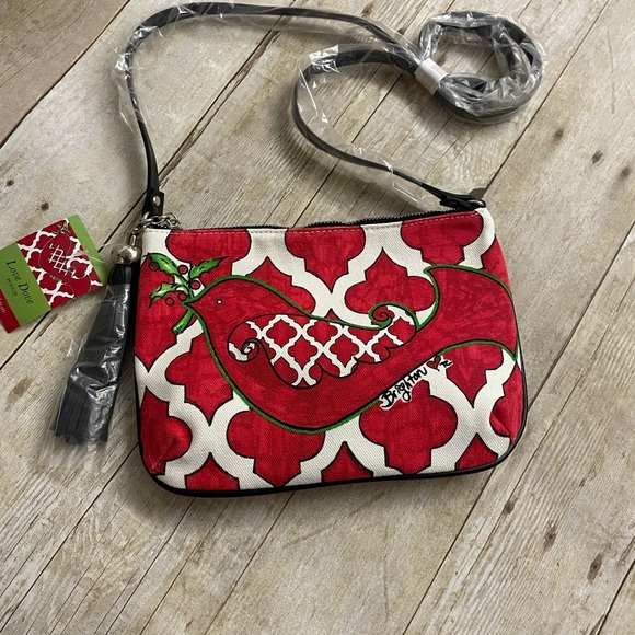 Brighton Handbags - Host Pick! New with Tags!  Brighton Red Love Dove Crossbody Bag